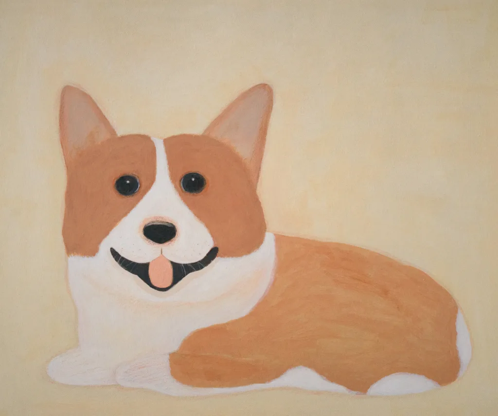 【The Fluffy Dog】 寵物訂製畫 11 Toro
